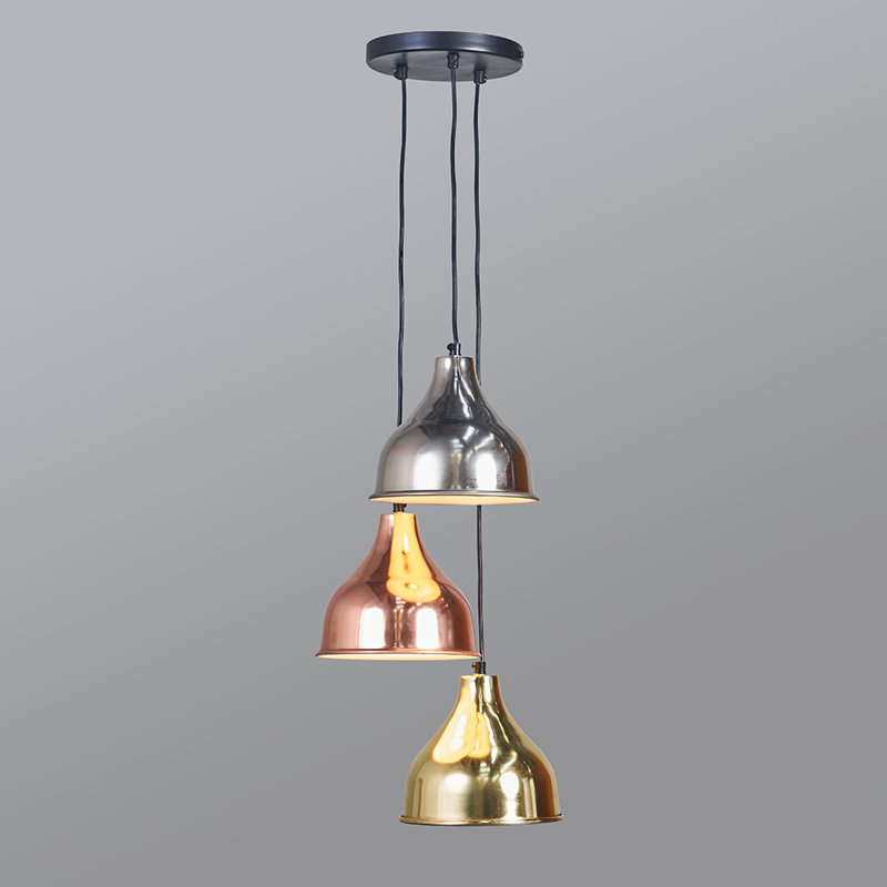 3 - Light Painted Cluster Pendant, Yes