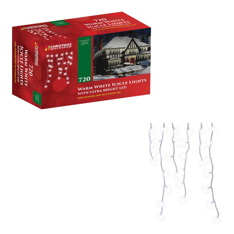 LED Indoor / Outdoor Icicle Lights