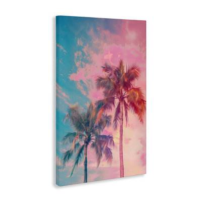 «Sunset Palm Dream Canvas», conception par LSR Design Studio