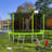 8Ft Trampoline Green