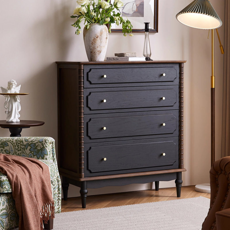 Armoire de rangement à tiroir de style français