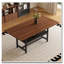 Table de salle à manger 71 "avec tablettes-121087081