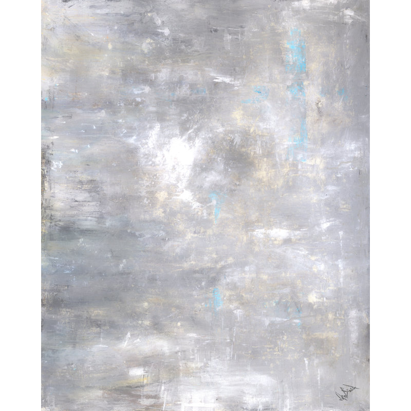Snow Storm II By John Beard - Gallery Wrapped Canvas Print Print by John Beard, 50" H x 38" W x 3" D, Wrapped Canvas