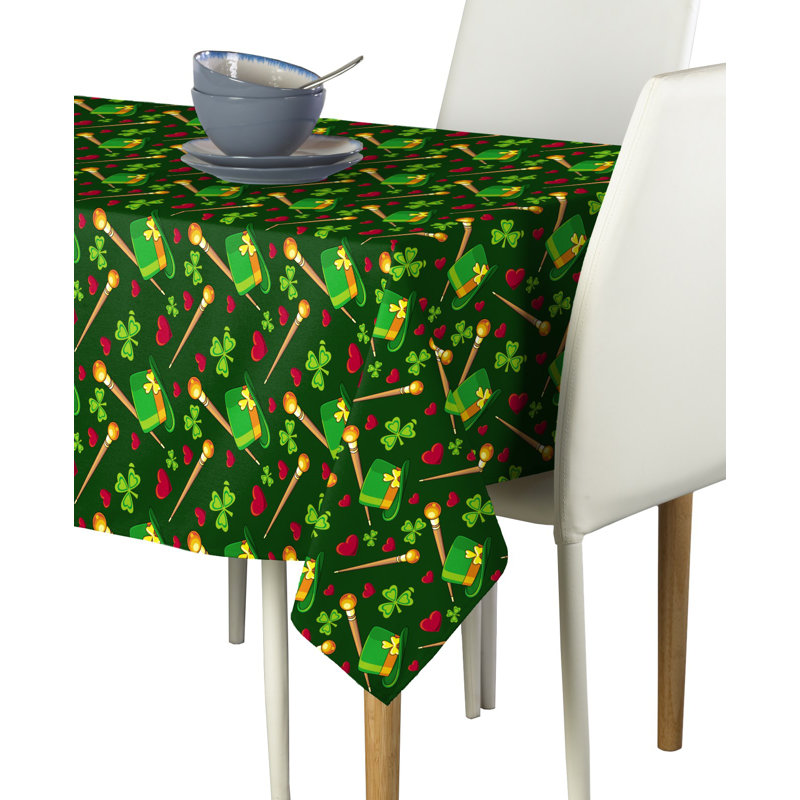 Rocester Geometric Tablecloth, 104" x 60"