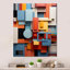 " Multicolor Essential Geometry Forms " Print
