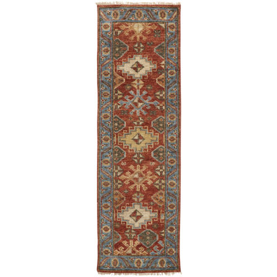 Carrington Hand Knotted Wool Oriental Area Rug