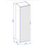 310cm Wall Mounted Single Bathroom Vanity Base Only-672048226