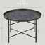 Table basse 24 po avec plateau martelé-1462839584