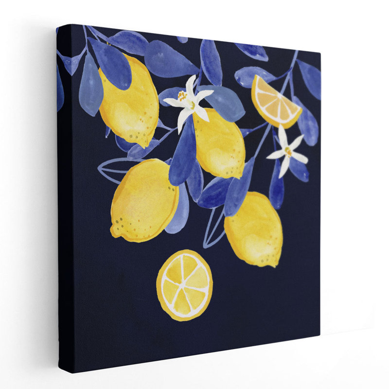 «Fresh Fruit V», reproduction d'art sur toile, H 20 po x l 20 po