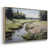Toile naturelle avec cadre flottant sélectionné