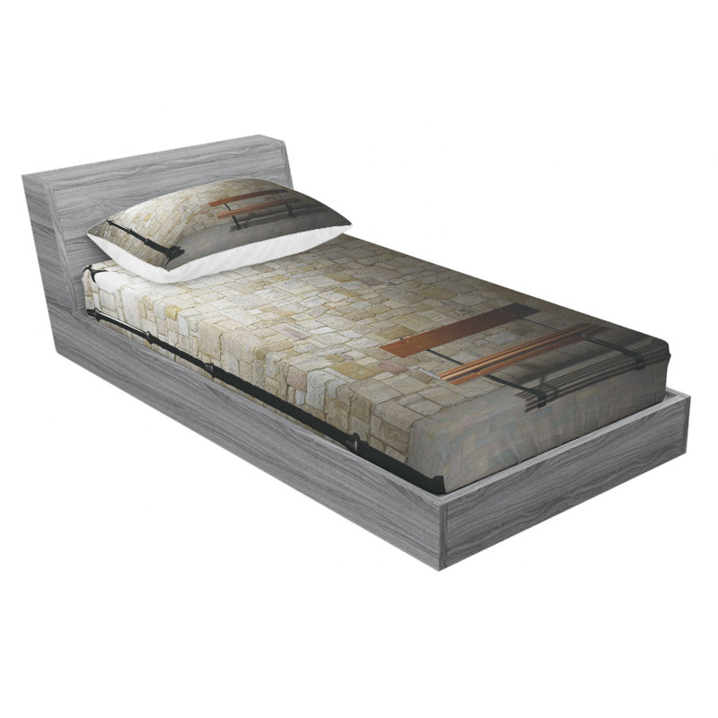 Microfiber Sheet Set, Twin Sheet Set with Fitted Sheet and 1 Pillowcases