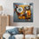 Pop Art Modern Robot VI - reproduction d'art sur métal sans cadre