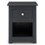 Payeur 43cm W Solid Wood Bedside Table-97701699