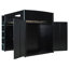 Lit mezzanine en bois avec bureau-882963200