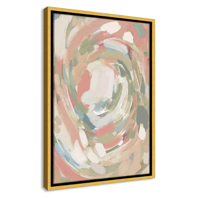 Curtis "Abstract Energy Spring Colors" Print