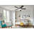 Metro Illuminated 52-in Ceiling Fan - Bulbs Included-58550221