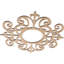 Médaillon de plafond percé en bois Dijon 22 po x 7 pi 8 po x P 1/8 po-63411795-63411814