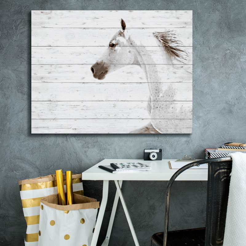  «Moonbay» par Kari Brooks, art mural sur toile, 34 po x 26 po, H 26 po x l 34 po