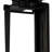 Computer Tower Wall Mount And Under Desk CPU Stand, 360 Degree Rotation, Height And Width Adjustable, Black