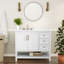 Ensemble de meuble-lavabo simple 36 po avec lavabo, armoire, tablette de rangement ouverte et tiroirs de rangement Caniya-1054958062-1030700855-1045739433