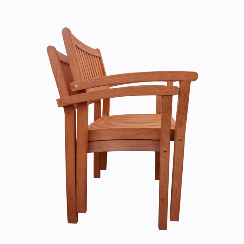 Fauteuils empilables bruns