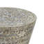 Tabouret Tapered Garden Capiz, table d'appoint