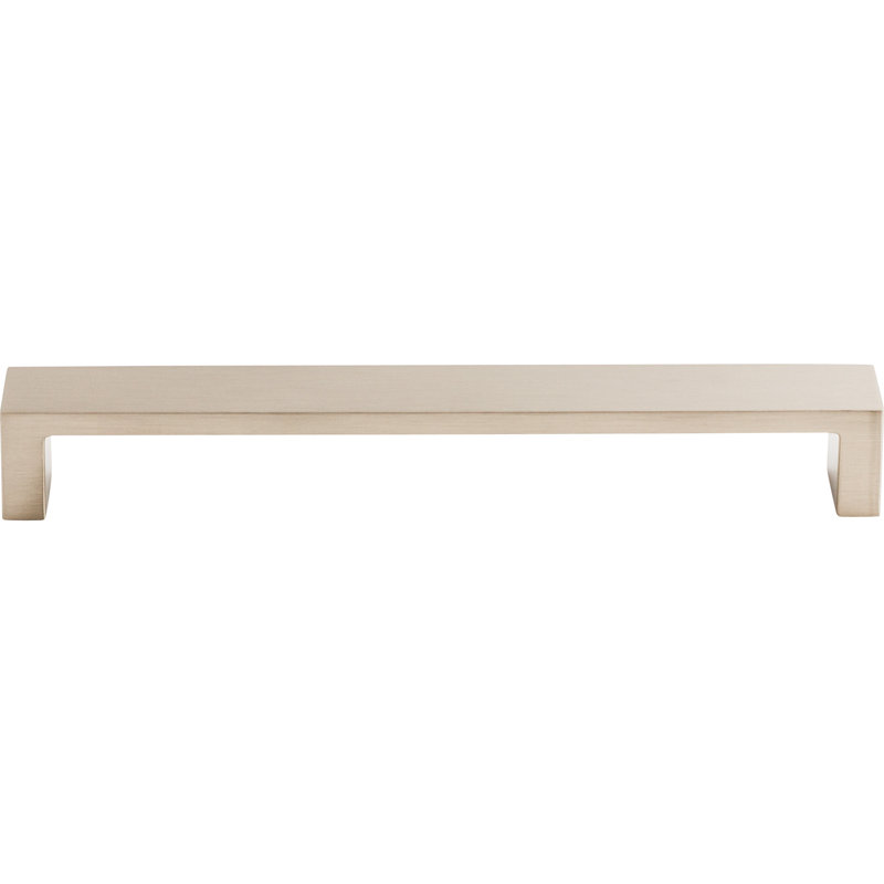 Modern Metro Bar Pull, Brushed Satin Nickel, 7" Center to Center