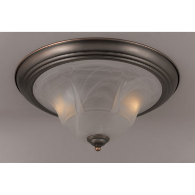 Comstock Glass Semi Flush Mount