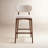 Alida Ena Lucia Bar/Counter Stool - Harvest Jute Seat - Ebano Frame-653515078-653515077
