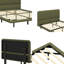 Full Size Floating Bed Frame with LED Lights - Modern PU Leather Platform Bed, Remote-Controlled Lighting, No Box Spring Needed, Contemporary Bedroom Furniture-771245285