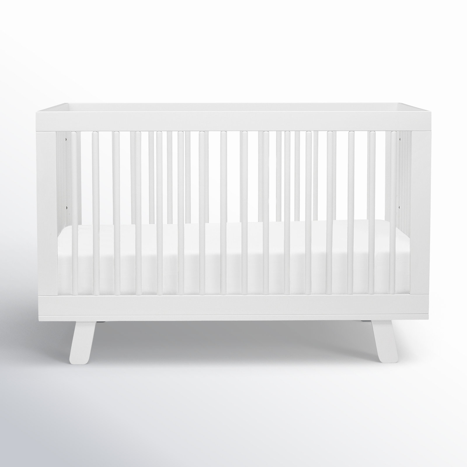 Hudson Pine 3-in-1 Convertible Crib, White