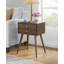 Table de bout Mid-Century moderne en bois, ensemble de deux