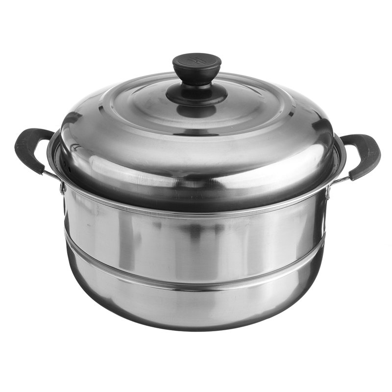 Symple Stuff Non-Stick Stainless Steel Soup Pot, 37cm