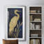 Egret on Indigo I - cadre photo, reproduction d'art-1539877067-1539877060