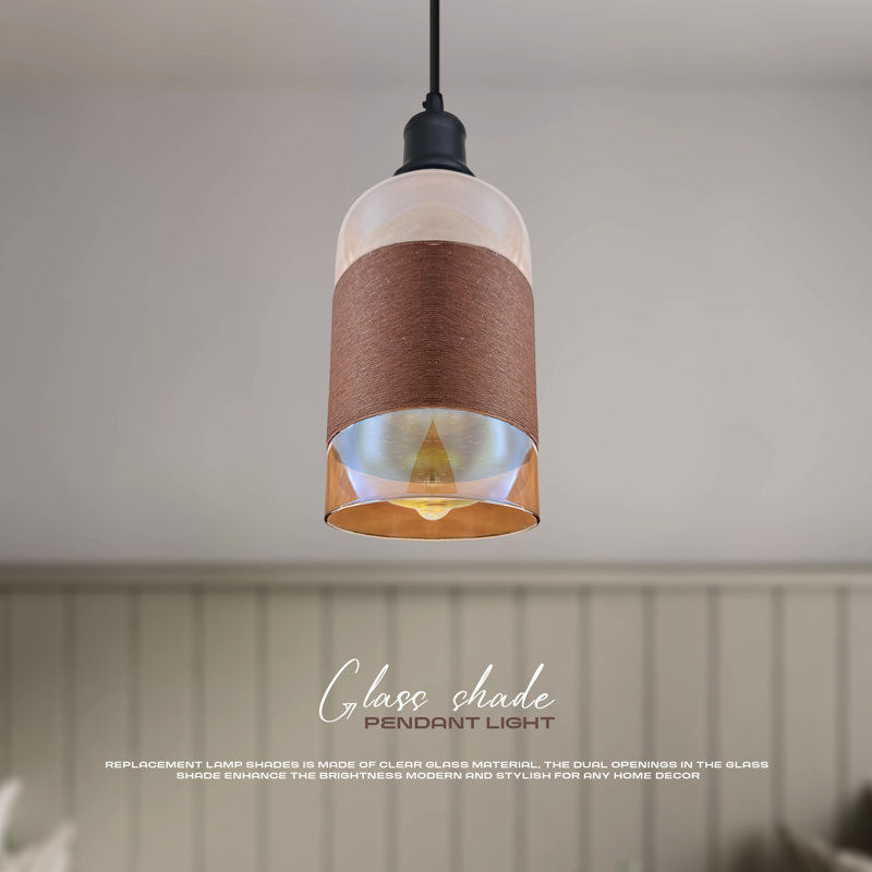 Dawon 1 - Light Gold Pendant