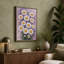Daisies in Purple Vase Botanical - Wrapped Canvas-792389944-792389951