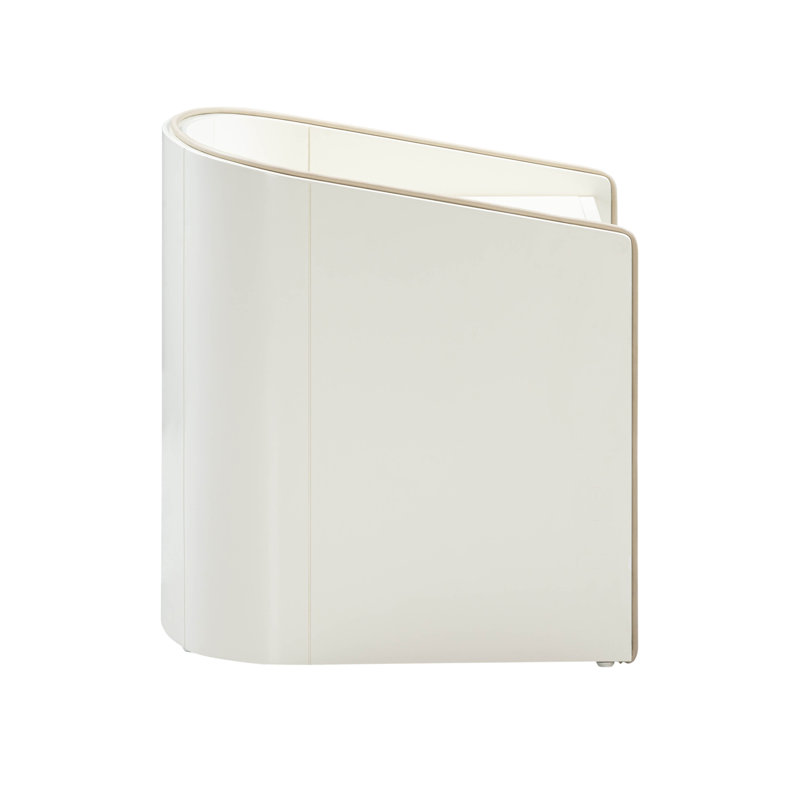 55.6cm W Acacia,MDF Bedside Table