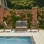 Daphne Wooden Garden Sofa Set - Natural