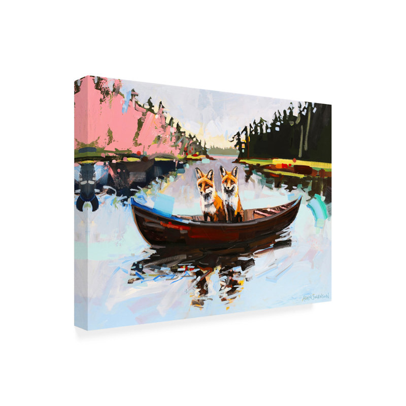 Œuvre sur toile, Adam Swanson, H 14 po x l 19 po