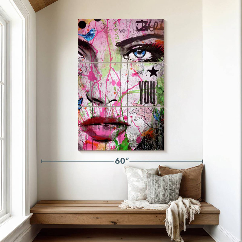 Leisha You, 50" H x 32" W