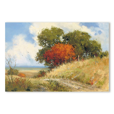 «Country Road», reproduction d'art sur toile tendue sur toile tendue