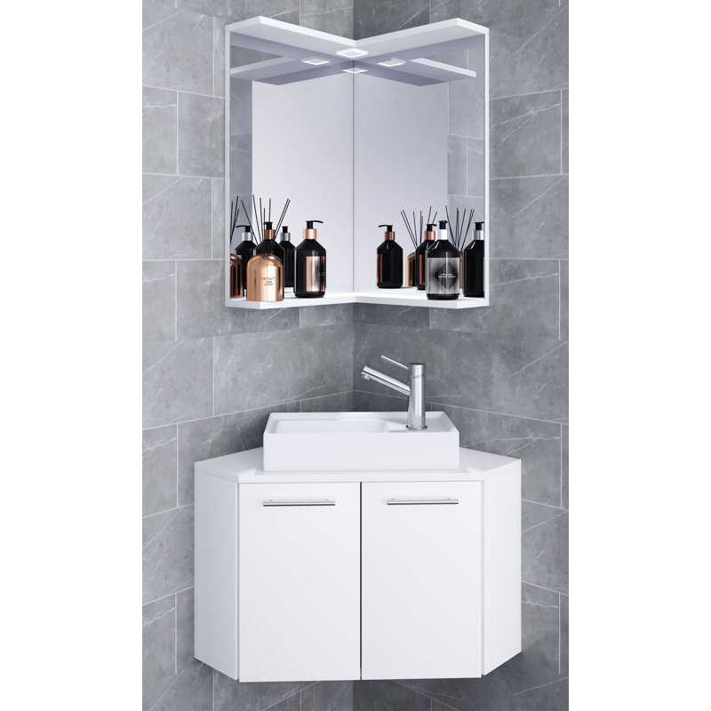 Reatta Bathroom Furniture Suite, White