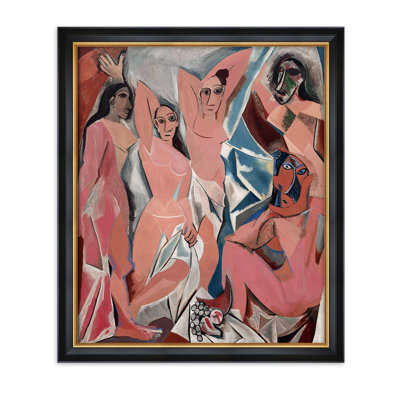 "Les Demoiselles d'Avignon" par Pablo Picasso, estampes numériques sur toile de coton sans acide
