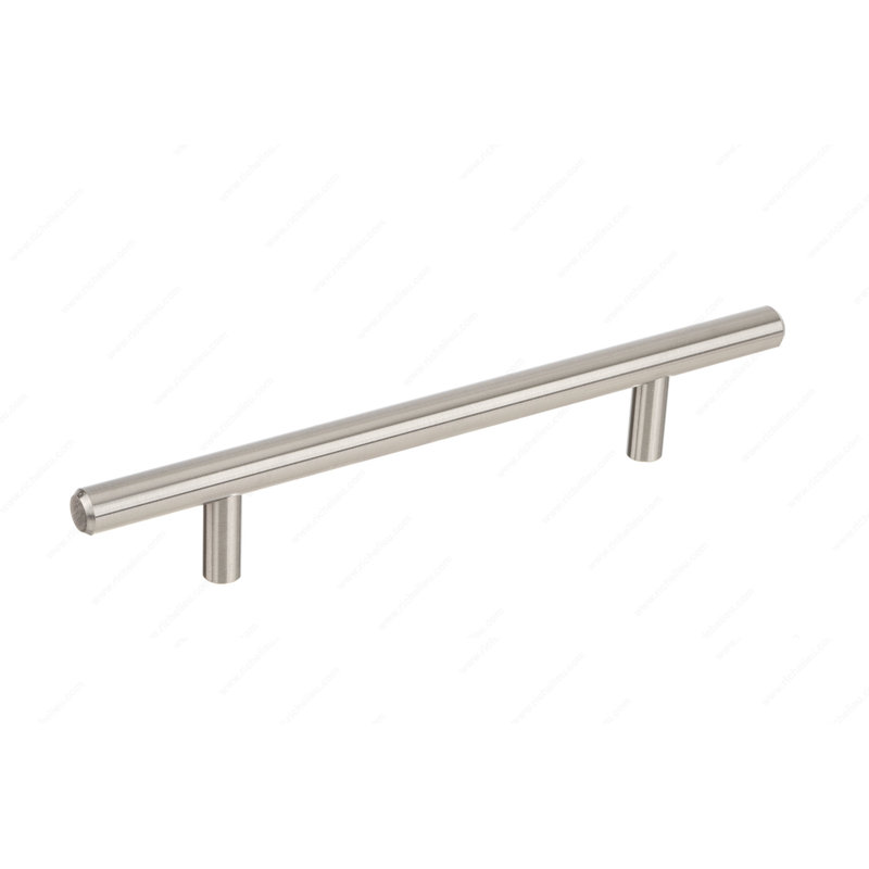 Poignée barre 5 1/32 po Expression, Nickel brossé