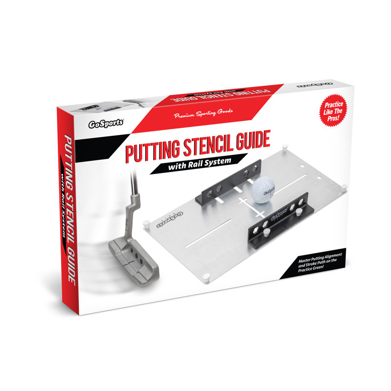 Ensemble de pochoirs et de guides Gosports Golf Putting Alignment