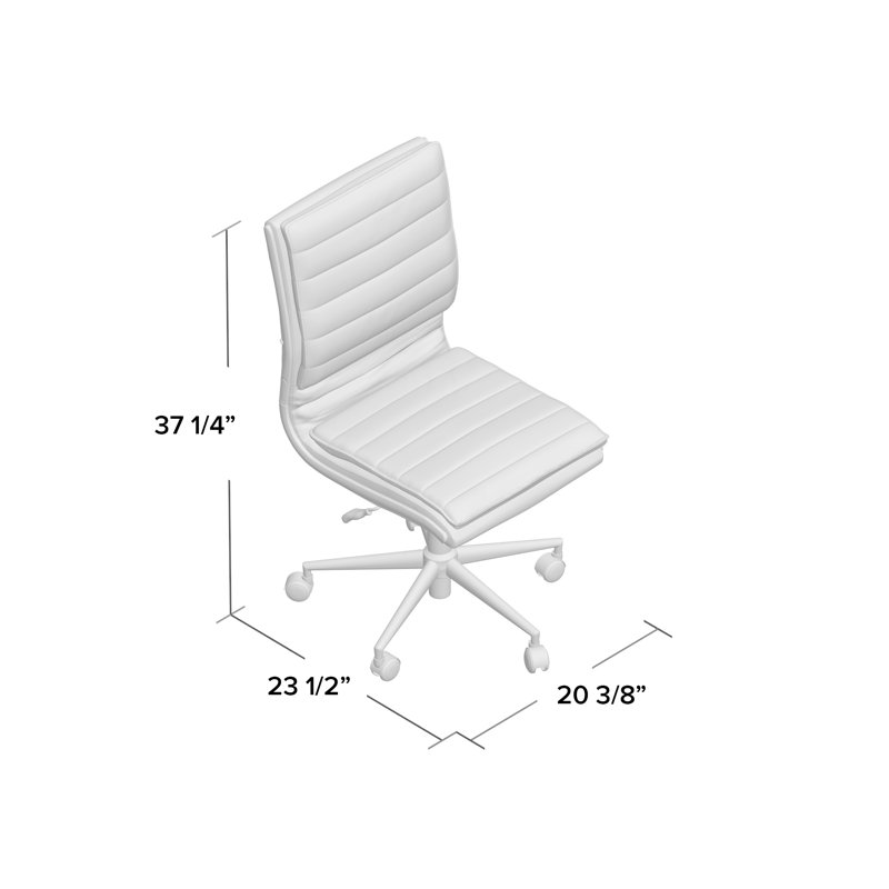 Chaise de travail Jacobus, Anthracite