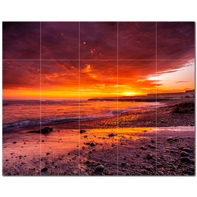 12'' x 12'' Satin Ceramic Decorative Mural