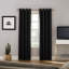 Riley Theatre Grate 100% Blackout Grommet Curtain Panel-717256223-717256210