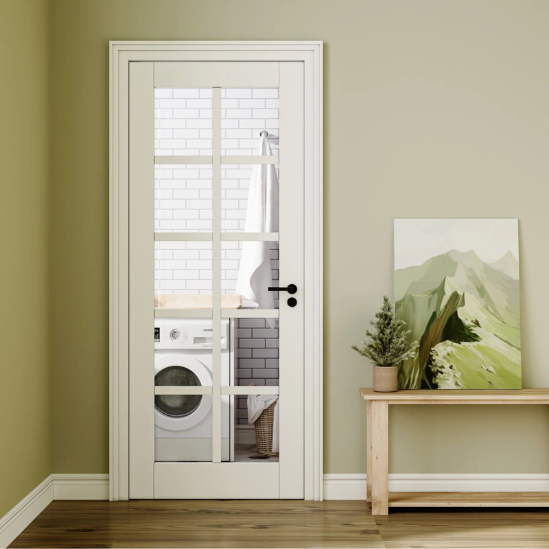 Dalle de porte en verre transparent 10-Lite, 28 po x 80 po