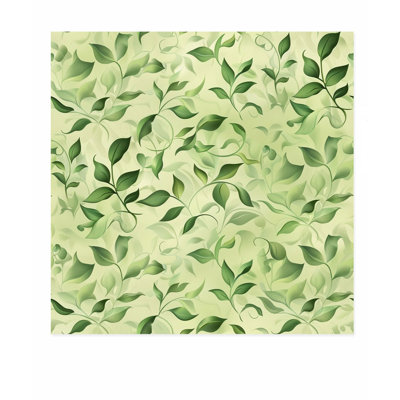 «Botanical Green Botanical Plants IV», reproduction d'art moderne sans cadre